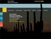 Tablet Screenshot of desertaireproperties.net